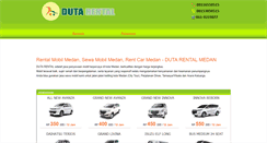 Desktop Screenshot of dutarentalmedan.com