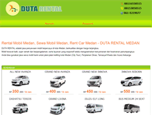 Tablet Screenshot of dutarentalmedan.com